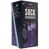Sock Shinguards - Barbie Patin Signature Edition - Purple Stripe