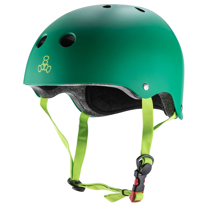 Dual Certified Helmet in Kelly Green Matte