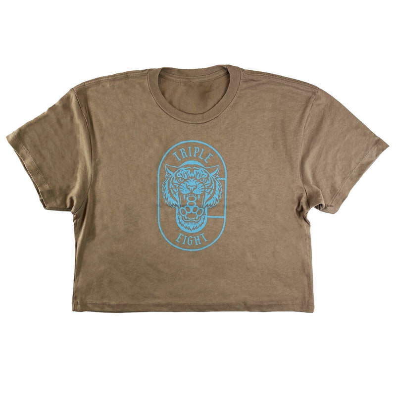 Tiger Derby Crop Tee