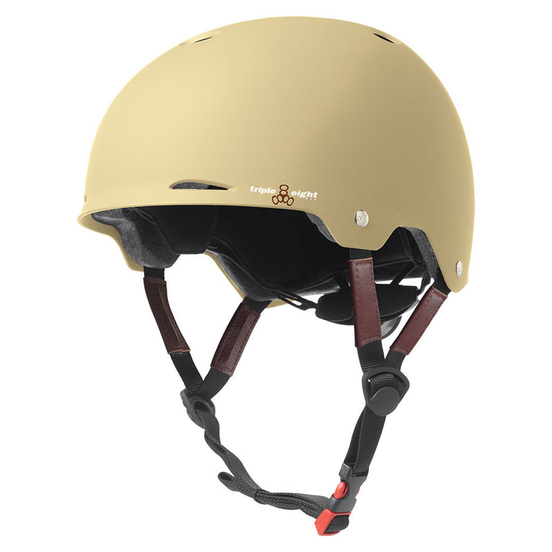 Dual Certified Gotham Helmet in Cream Matte