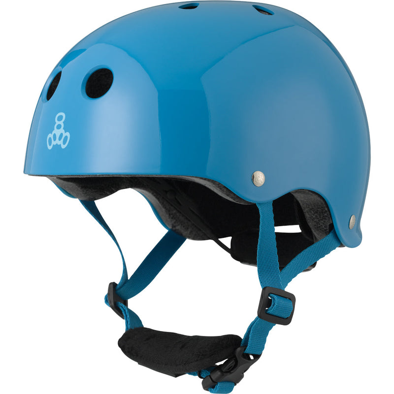 Lil 8 Kids Helmet in Blue Glossy