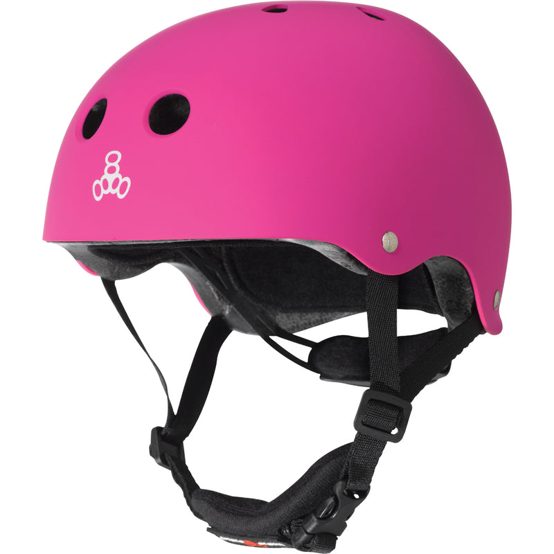 Lil 8 Kids Helmet in Neon Pink Matte