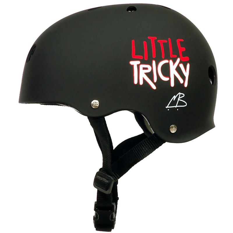 Little Tricky Edition Kids Helmet in Black Matte