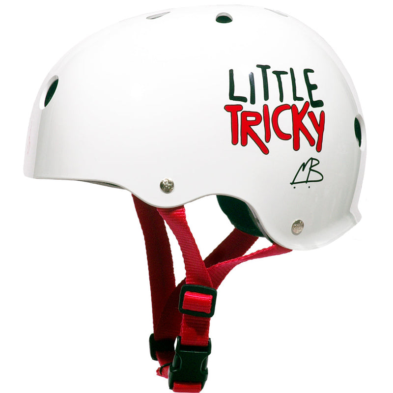 Little Tricky Edition Kids Helmet in White Glossy